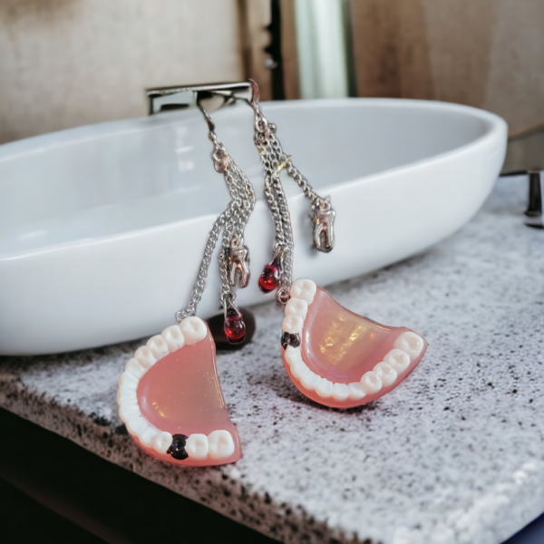 Next Tuesday - Knocked Out Tooth Earrings - Image 4