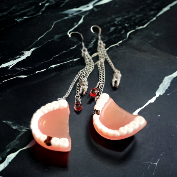 Next Tuesday - Knocked Out Tooth Earrings - Image 2