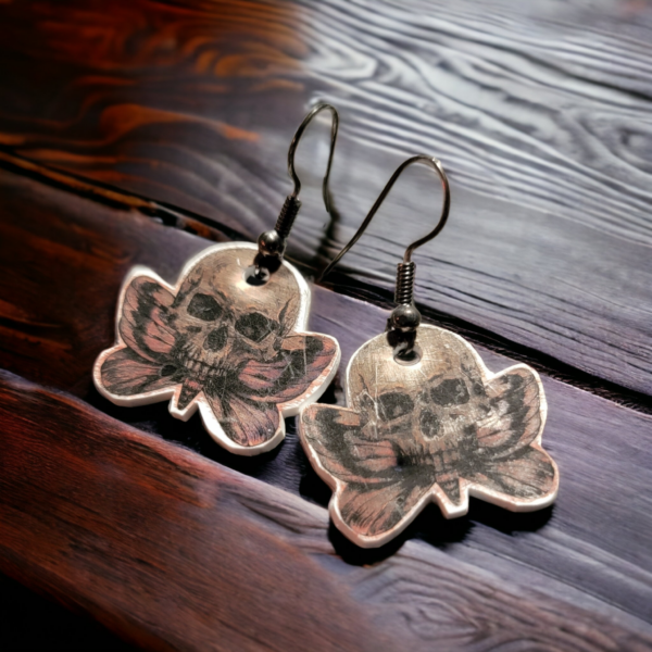 Death's Head Moth Earrings - Image 4