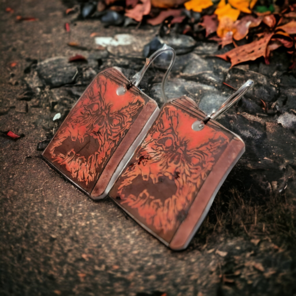 Necronomicon Earrings - Image 3