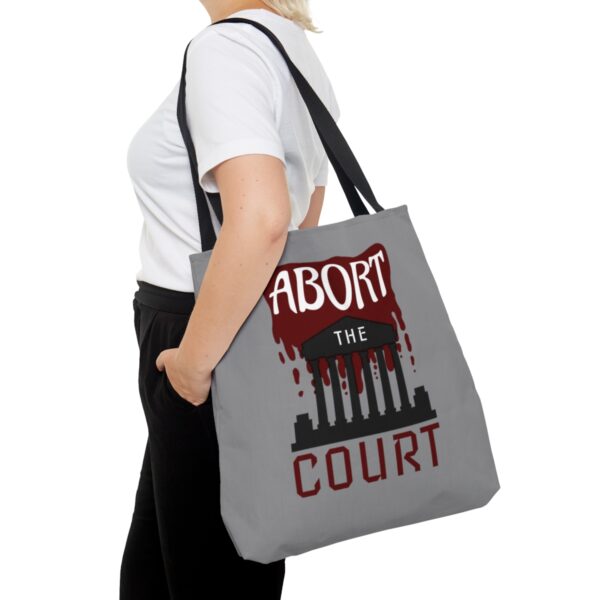 Abort the Court Tote Bag - Image 3