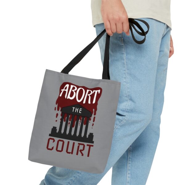 Abort the Court Tote Bag - Image 4