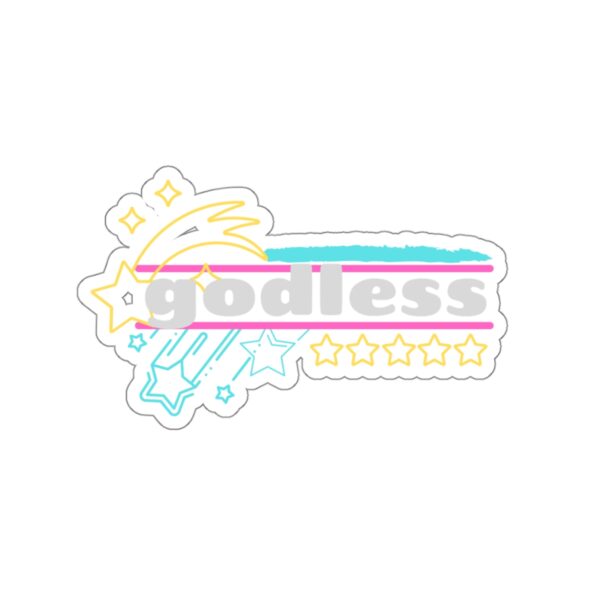 Godless Pastel Kiss-Cut Stickers
