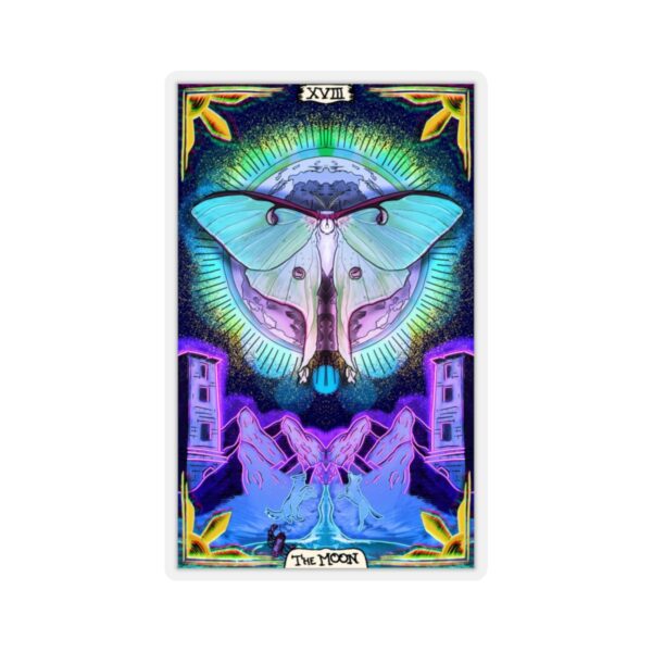 The Moon Tarot Sticker