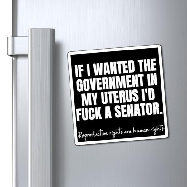 Fvck A Senator Reproductive Rights Magnet - Image 6