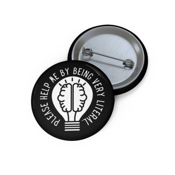 Please Speak Literally Button - Image 3