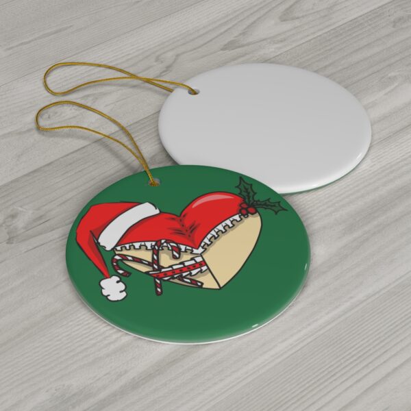 Santa Booty Funny Holiday Ceramic Ornaments - Image 5