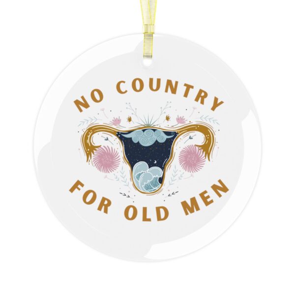 No Country for Old Men Glass Ornament - Image 2