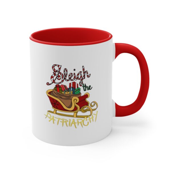 Sleigh the Patriarchy Mug - Image 4