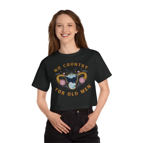 No Country for Old Men Cropped T-Shirt
