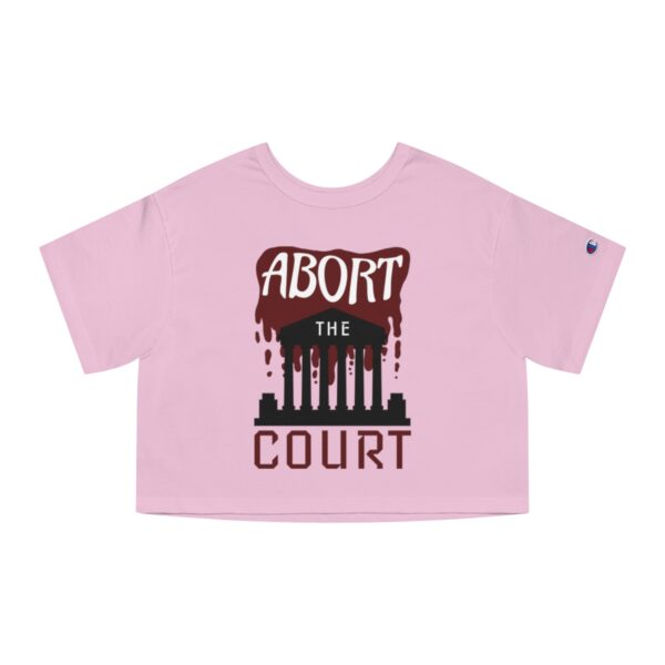 Abort the Court Cropped T-Shirt - Image 10