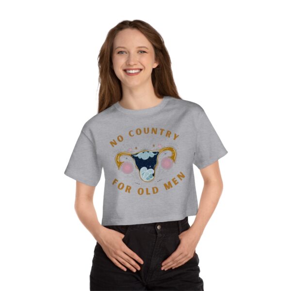 No Country for Old Men Cropped T-Shirt - Image 9