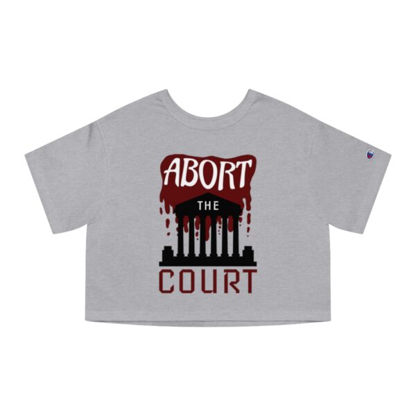 Abort the Court Cropped T-Shirt