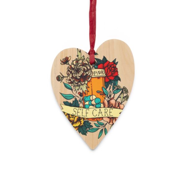 Self Care Wooden Ornament