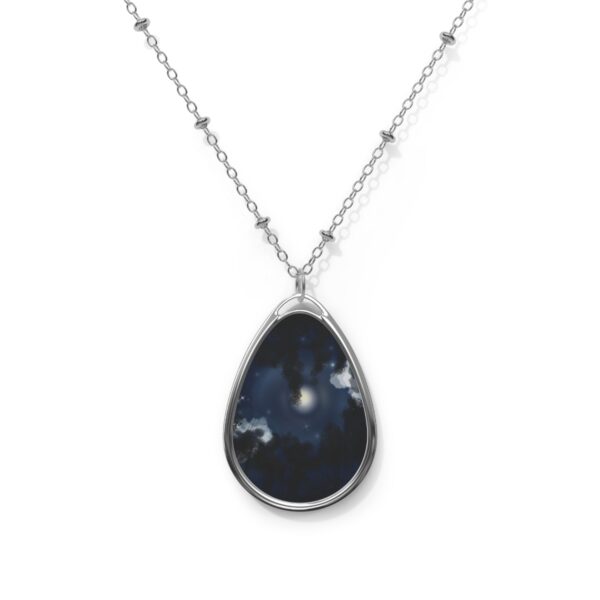 Moonglow Oval Necklace