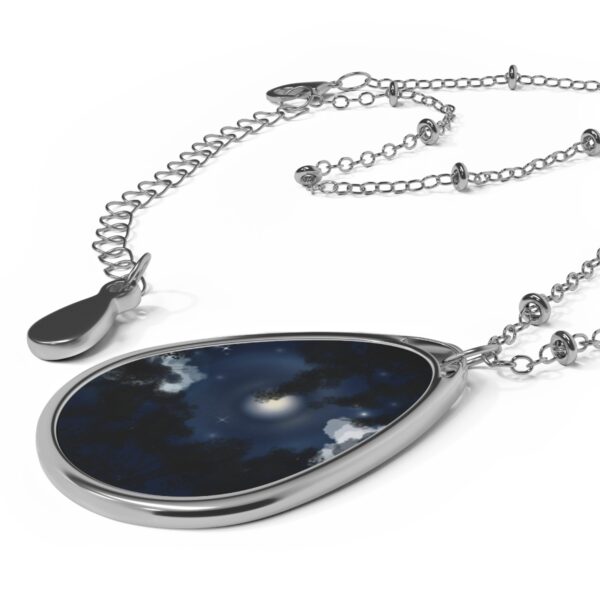 Moonglow Oval Necklace - Image 3
