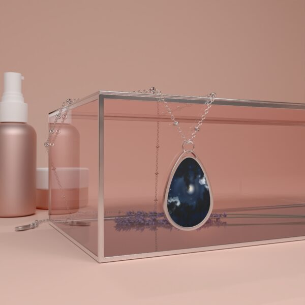 Moonglow Oval Necklace - Image 4