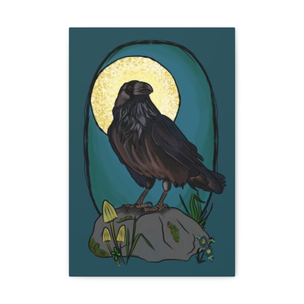 The Raven Canvas Gallery Wrap - Image 2