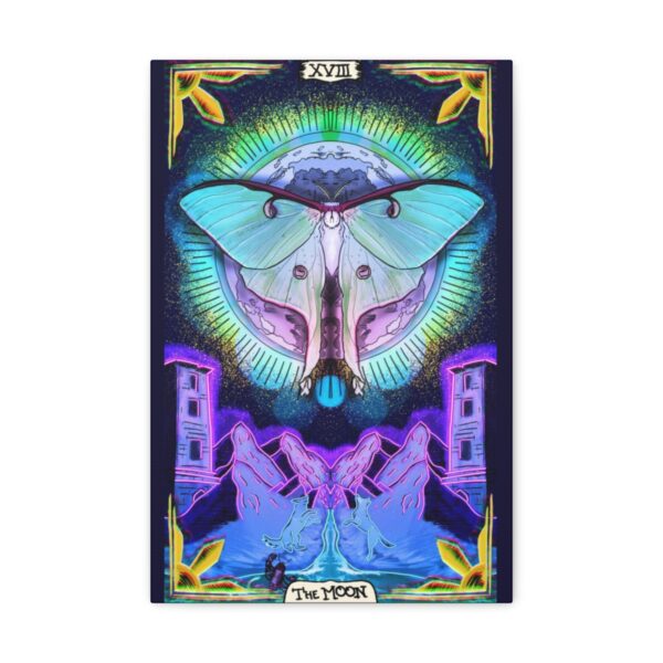 The Moon Canvas Gallery Wrap - Image 2