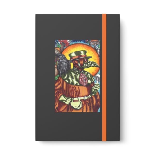 Retro Plague Doctor Color Contrast Notebook - Image 2