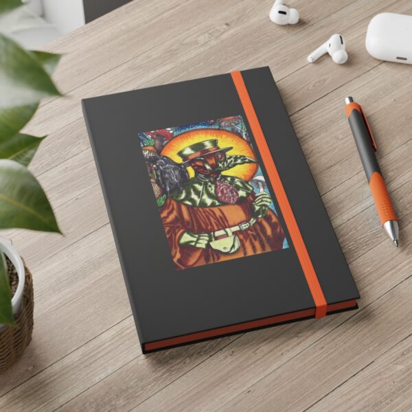 Retro Plague Doctor Color Contrast Notebook