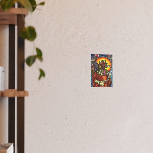Retro Plague Doctor Archival Print - Image 6