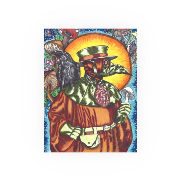 Retro Plague Doctor Archival Print - Image 13