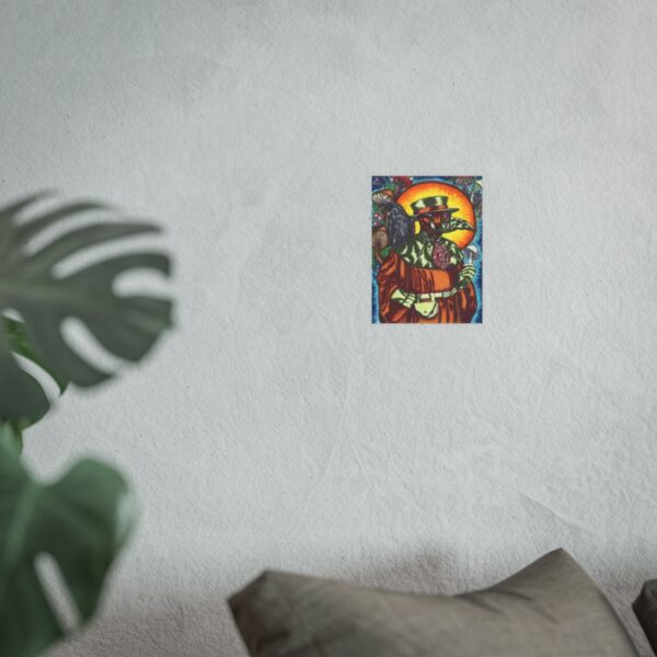Retro Plague Doctor Archival Print - Image 14
