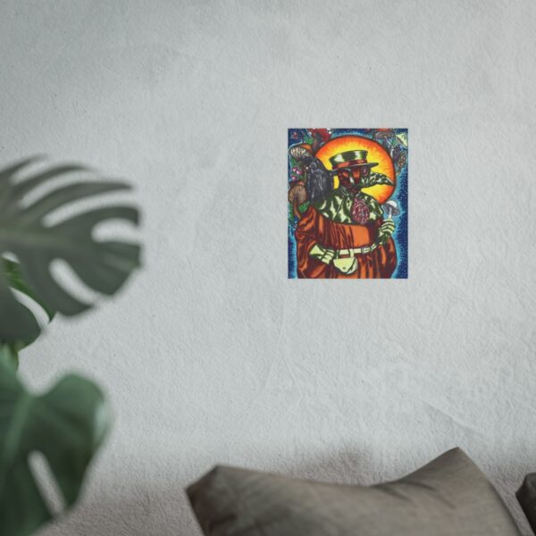 Retro Plague Doctor Archival Print - Image 17