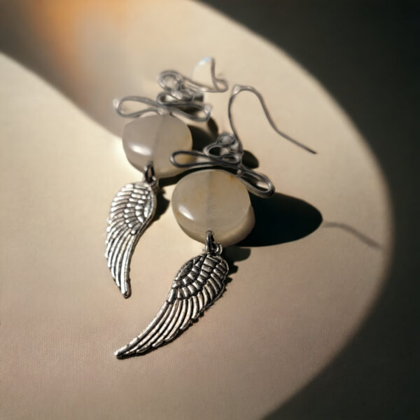 Crystal Wings Earrings - Image 3