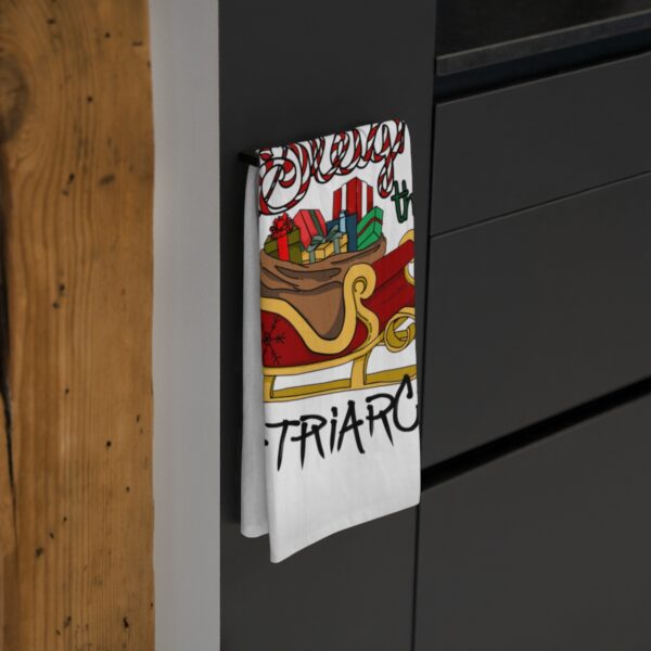 Sleigh the Patriarchy Tea Towel - Image 4