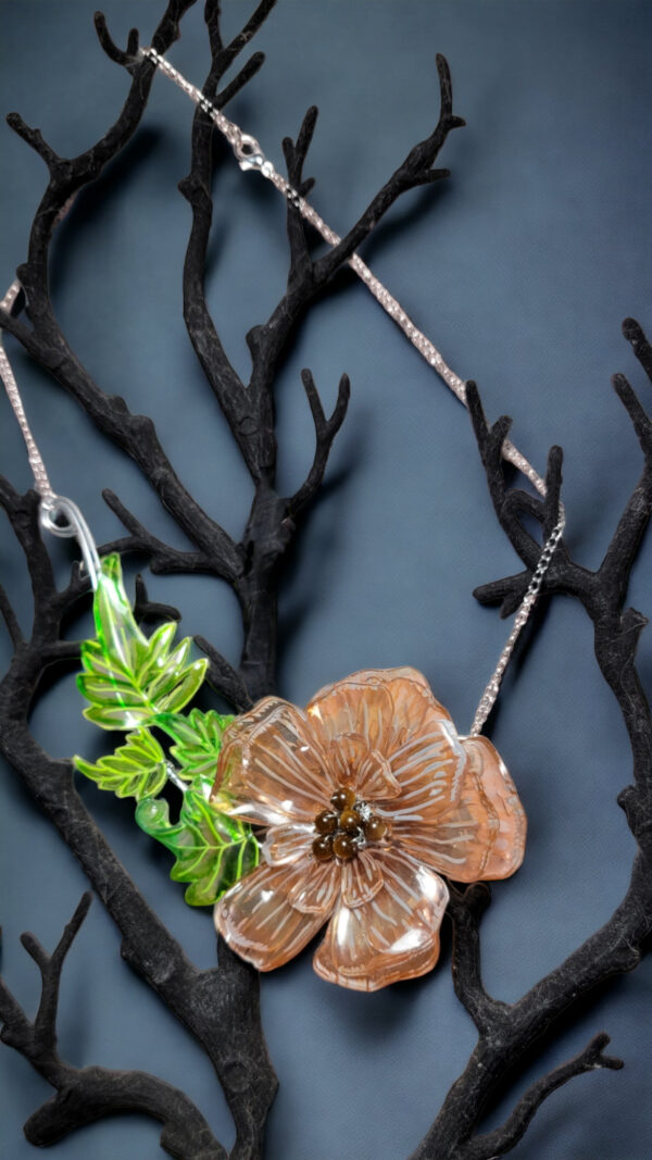 Crystal Poppy | Necklace - Image 6