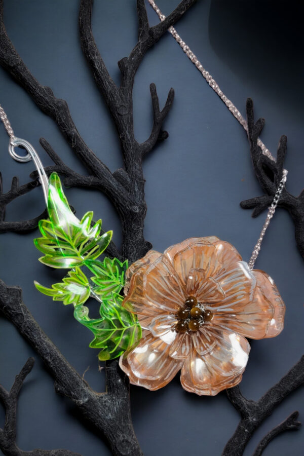 Crystal Poppy | Necklace - Image 5