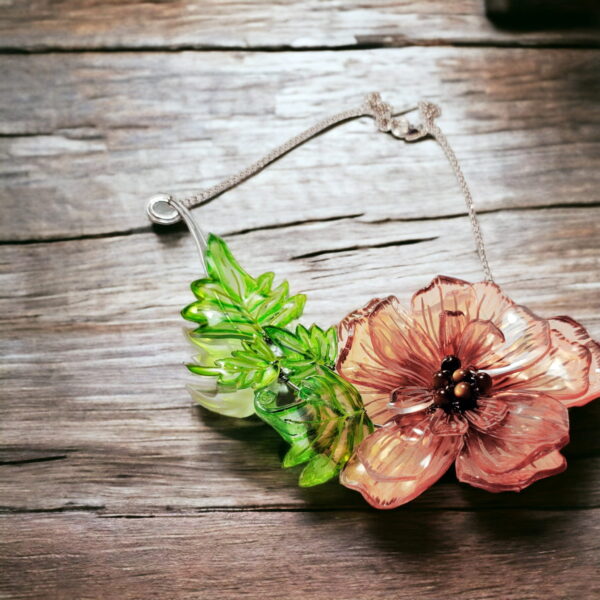Crystal Poppy | Necklace - Image 4