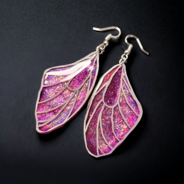 Fairy's Wings Earrings | Purple
