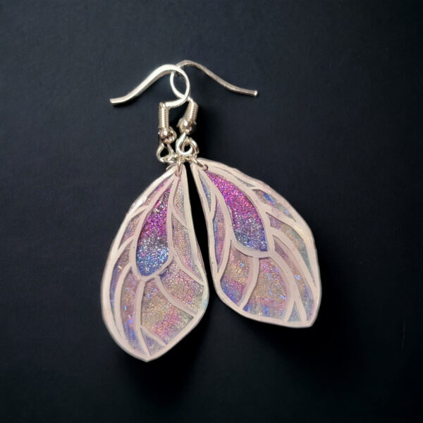 Fairy's Wings Earrings | Blue