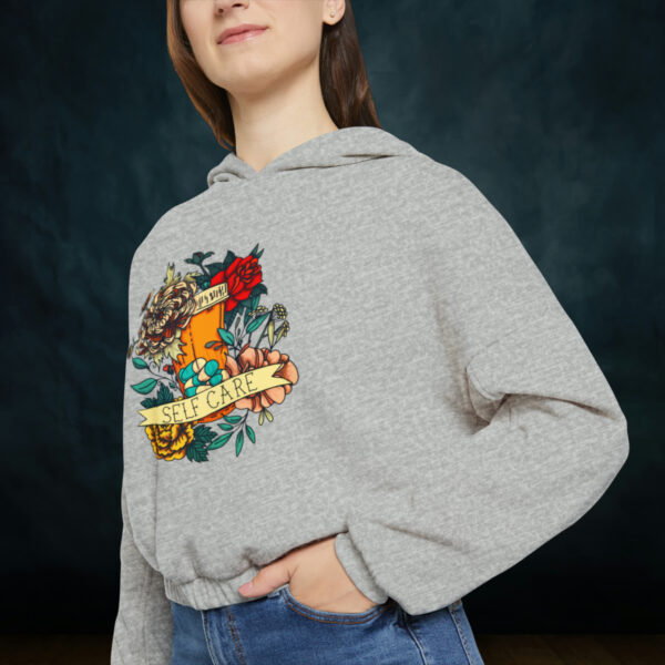 Self Care Cinched Bottom Hoodie - Image 24