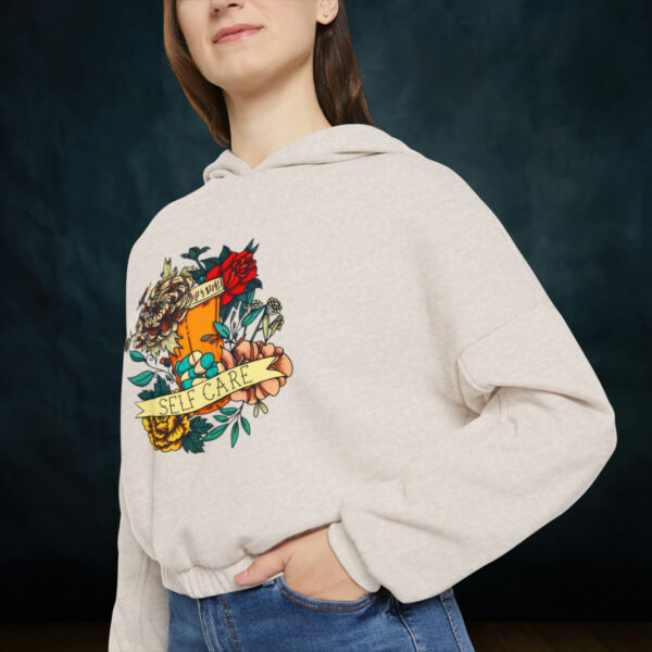 Self Care Cinched Bottom Hoodie - Image 18