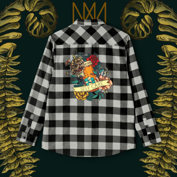 Self Care Unisex Flannel Shirt - Image 31
