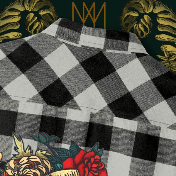 Self Care Unisex Flannel Shirt - Image 32