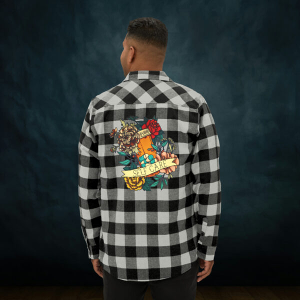 Self Care Unisex Flannel Shirt - Image 29