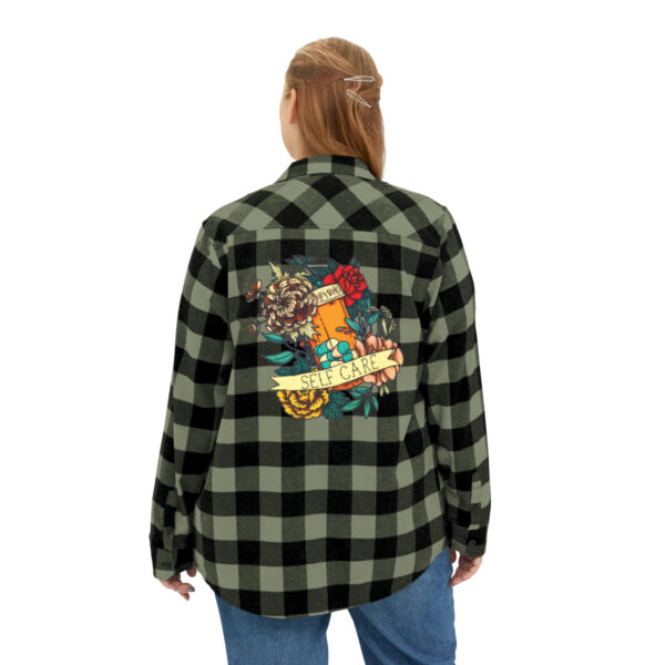 Self Care Unisex Flannel Shirt - Image 26