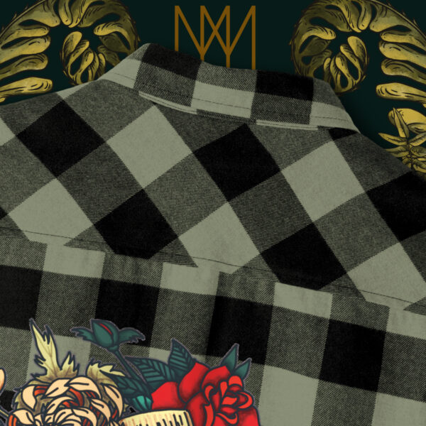 Self Care Unisex Flannel Shirt - Image 18