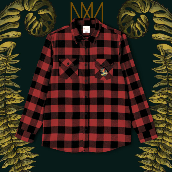 Self Care Unisex Flannel Shirt - Image 2