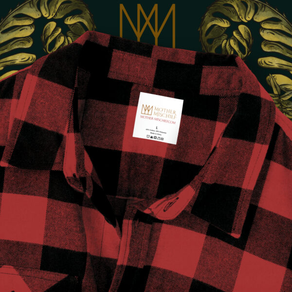 Self Care Unisex Flannel Shirt - Image 5