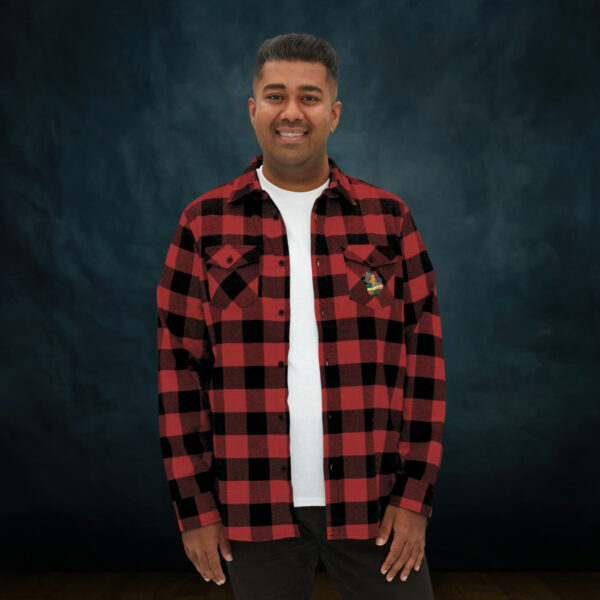 Self Care Unisex Flannel Shirt - Image 8