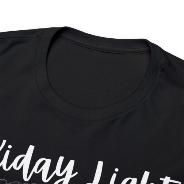 Holiday Lights & Reproductive Rights Christmas Unisex Heavy Cotton Tee - Image 35