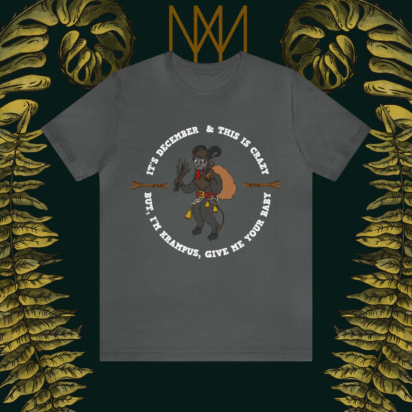 Krampus Unisex Jersey Short Sleeve Tee - Image 25