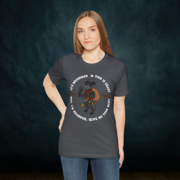 Krampus Unisex Jersey Short Sleeve Tee - Image 29