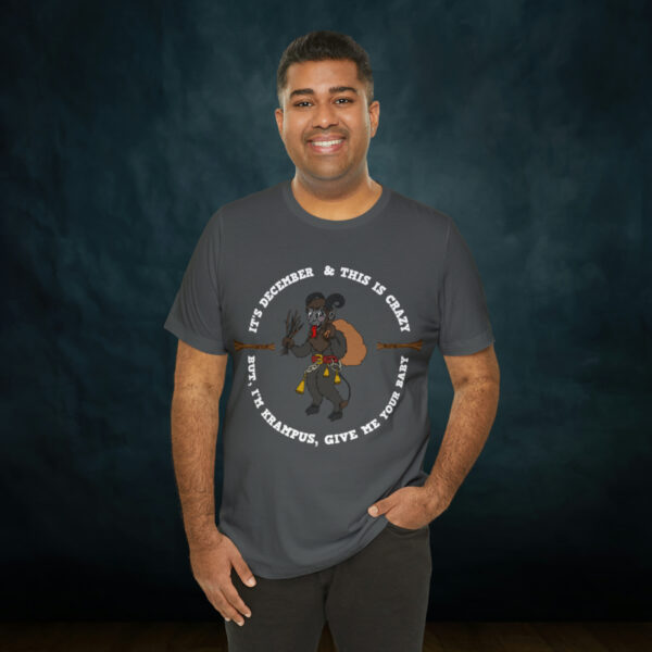 Krampus Unisex Jersey Short Sleeve Tee - Image 32